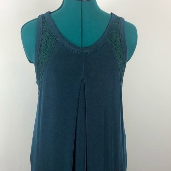 Free people make it count swing dress in jade - Picture 3 of 9